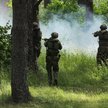 Żołnierze podczas ćwiczeń na poligonie