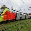Zdewastowany pociąg Polregio w Szczecinie