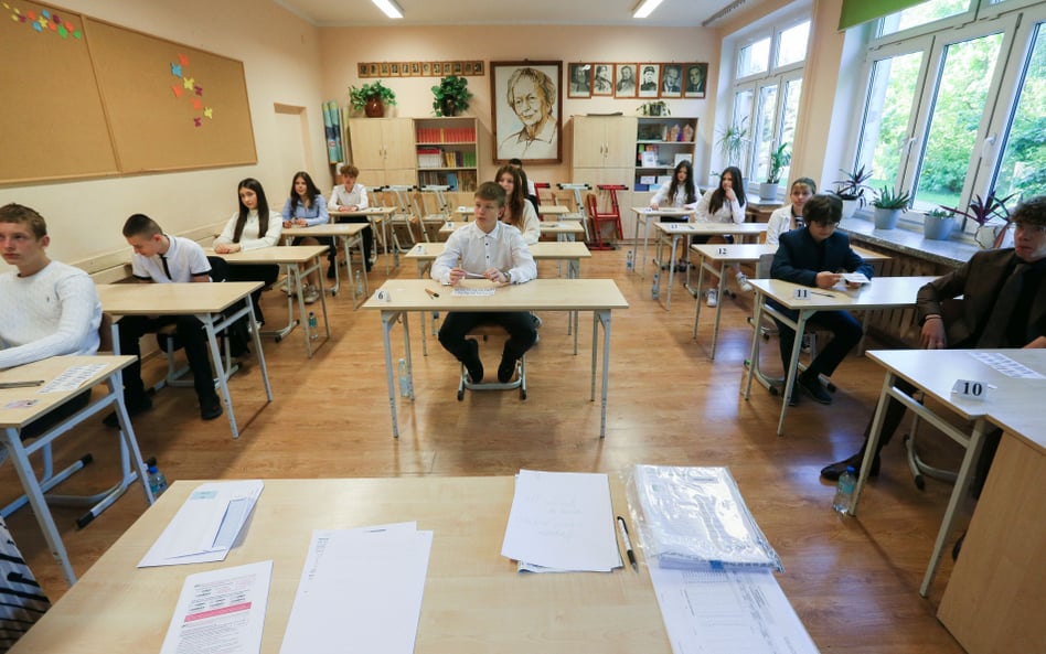 Egzamin ósmoklasisty w Szkole Podstawowej nr 21 im. Orląt Lwowskich w Gorzowie Wielkopolskim, 13 maj