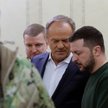 Premier Donald Tusk i prezydent Ukrainy Wołodymyr Zełenski