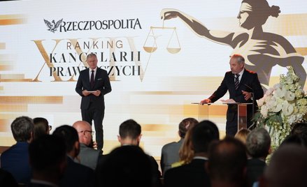 24. Ranking Kancelarii Prawniczych „Rzeczpospolitej”. Na zdjęciu Bogusław Chrabota (wydawcy „Rzeczpo