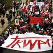 Na marsze w obronie TV Trwam w różnych miastach przychodziły tysiące Polaków