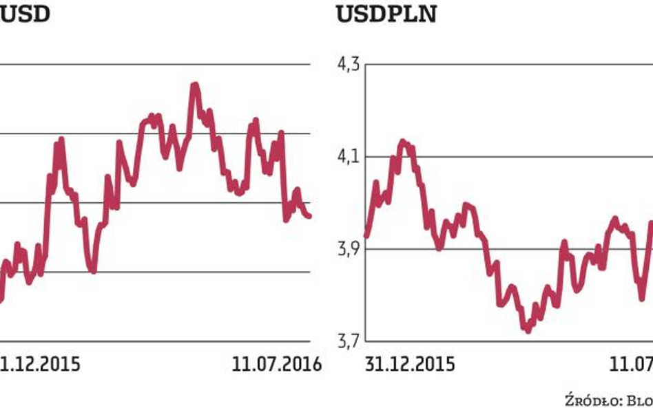 Waluty: Ciężkie chwile złotego, dolar króluje