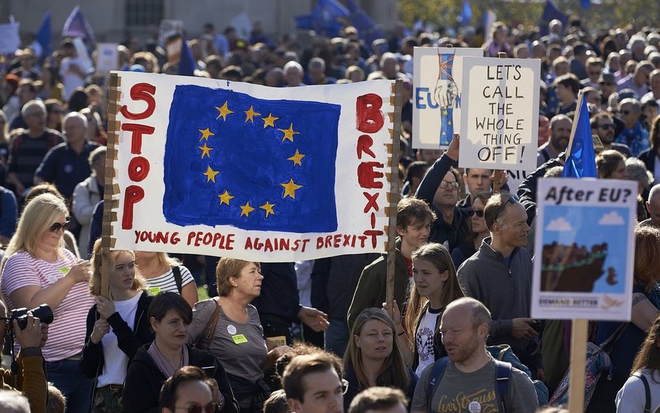 700 tys. osób na ulicach Londynu. Chcą referendum ws. brexitu