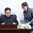 Przywódca Korei Północnej Kim Dzong Un i jego siostra, Kim Yo Dzong