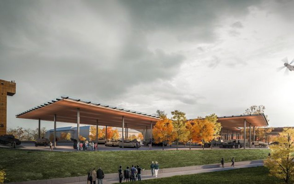 Ekspozycja plenerowa i wieża widokowa