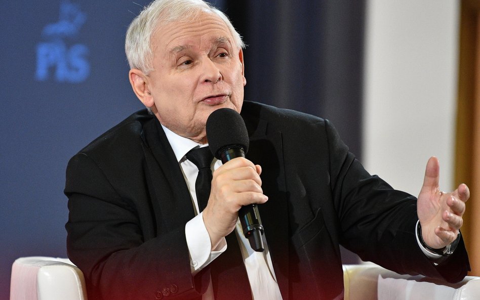 Prezes Prawa i Sprawiedliwości Jarosław Kaczyński