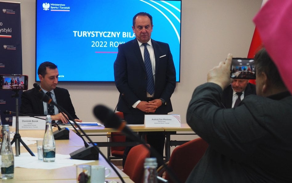 Wiceminister odpowiedzialny za turystykę wyliczał sukcesy administracji z roku 2022