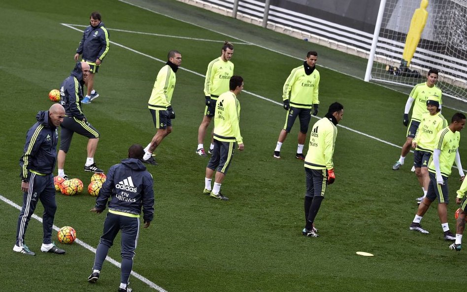 Pierwszy trening Zinedine Zidane'a z Królewskimi