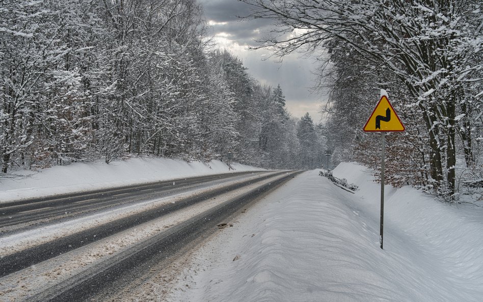 Niż nad Polską przyniesie opady śniegu w wielu częściach kraju