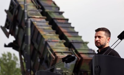 Prezydent Ukrainy Wołodymyr Zełenski