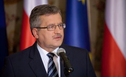 Prezydent Bronisław Komorowski