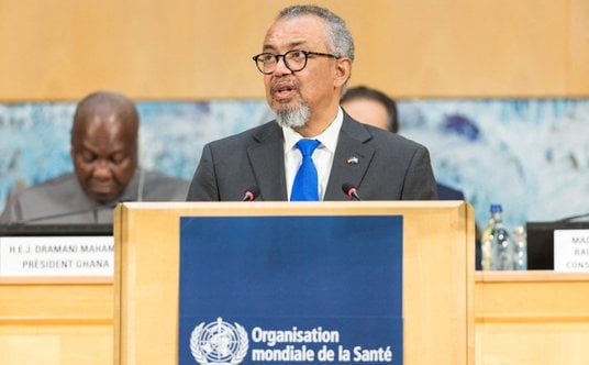 Szef WHO Tedros Adhanom Ghebreyesus