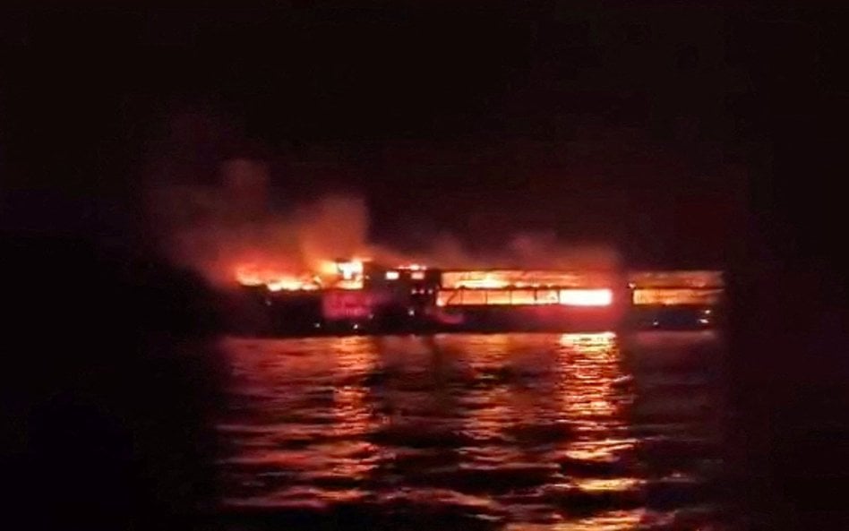 Pożar promu MV June Aster