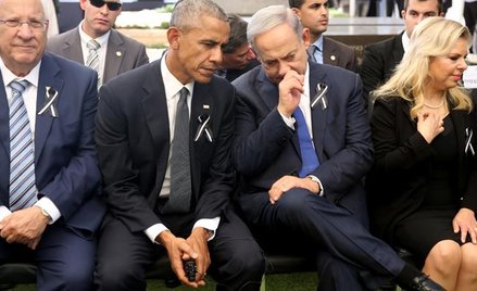 Netanjahu (z prawej) liczy, że Trump odwróci „szkodliwą politykę” Obamy wobec Izraela.