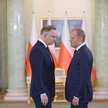 Andrzej Duda i Donald Tusk
