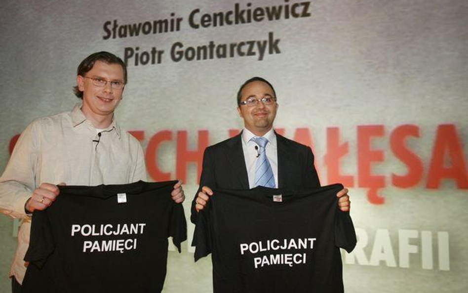 Sławomir Cenckiewicz i Piotr Gontarczyk