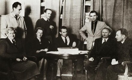 Niezłomni z lat 50. Od lewej redaktorzy: Zofia Starowieyska-Morstinowa, Tadeusz Chrzanowski, Józefa 