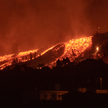 Rzeka lawy po erupcji wulkanu Cumbre Vieja na wyspie La Palma