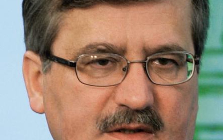 Prezydent Bronisław Komorowski