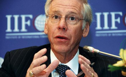 Charles Dallara, przewodniczący IIF i komitetu prywatnych wierzycieli Grecji.