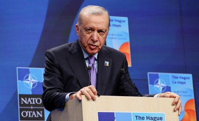 Prezydent Turcji Recep Tayyip Erdogan