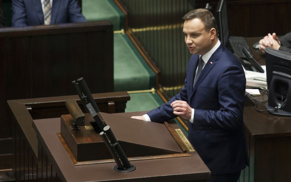 Prezydent Andrzej Duda