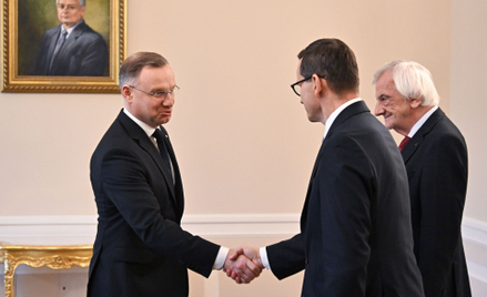 Mateusz Morawiecki u Andrzeja Dudy
