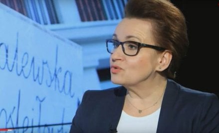 Anna Zalewska, szefowa MEN
