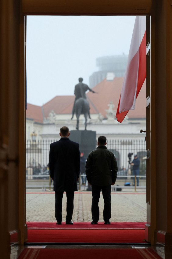 Prezydenci Polski i Ukrainy, Karol Nawrocki i Wołodymyr Zełenski