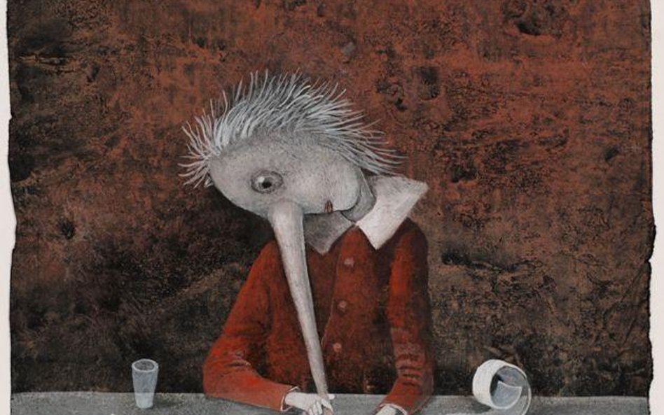 Ilustracje Stasysa Eidrigeviciusa; fot. Ignacy Eidrigevicius