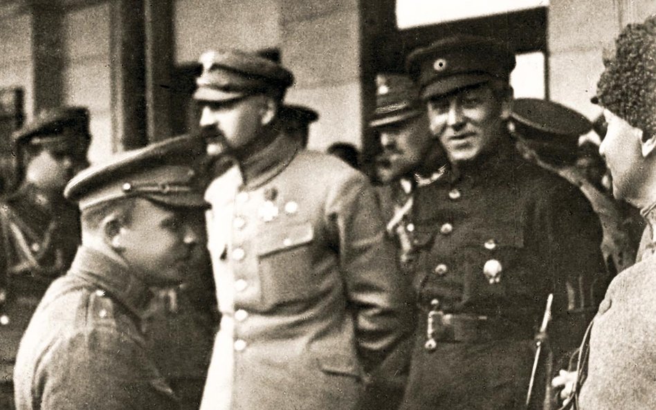Józef Piłsudski i Symon Petlura w Winnicy w 1920 roku
