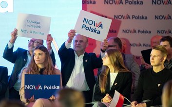 W niedzielę odbyła się konwencja partii Nowa Polska, którą założyli senatorowie: Zygmunt Frankiewicz