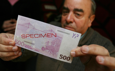 OLAF domaga się wycofania banknotów 500 euro