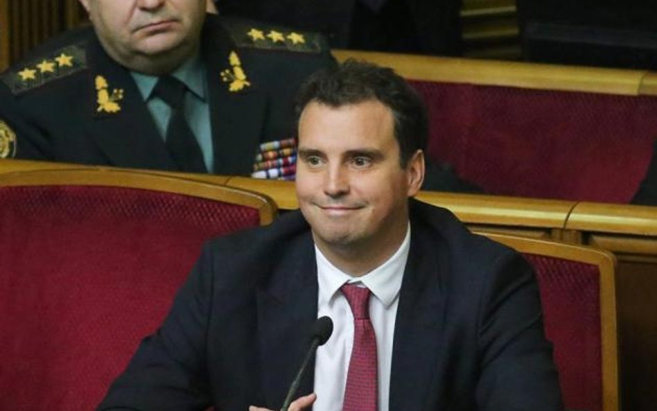 Litewski minister ukraińskiego rządu Aivaras Abromavičius