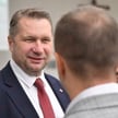 Minister edukacji Przemysław Czarnekpodczas uroczystej inauguracji roku akademickiego 2023/2024 Uniw