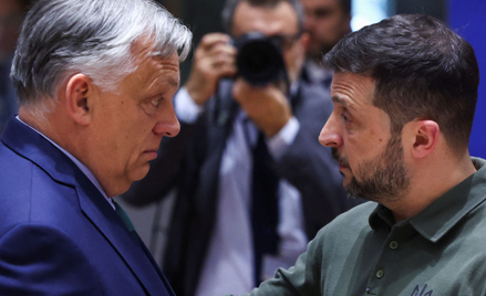 Viktor Orbán i Wołodymyr Zełenski
