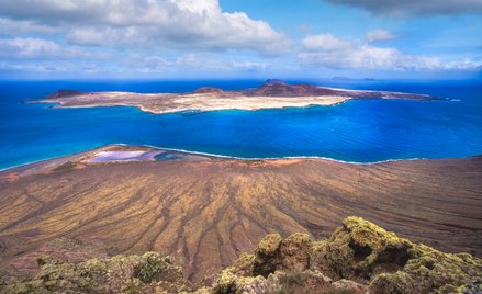 Punkt widokowy Mirador del Río na wyspie Lanzarote