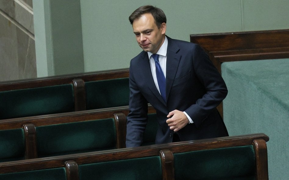 Minister finansów Andrzej Domański