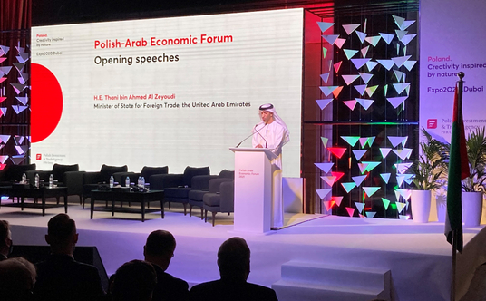 Polsko-Arabskie Forum Gospodarcze w Dubaju współotworzył Thani bin Ahmed Al. Zeyoudi, minister stanu