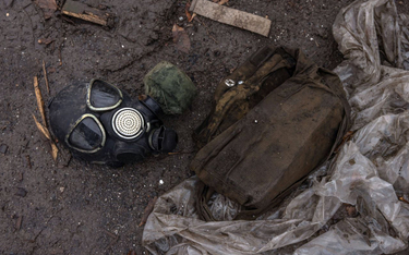 Maska gazowa rosyjskiego żołnierza