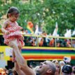 Dumny paratatuś: parada Gay Pride w Madrycie, 5 lipca 2014 r.