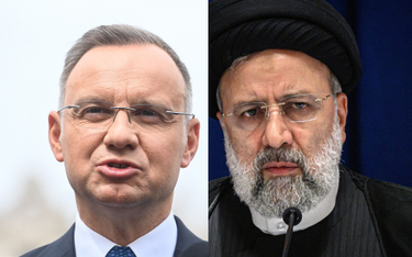 Prezydent Andrzej Duda oświadczył, że jest poruszony informacją o śmierci prezydenta Iranu Ebrahima 