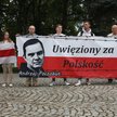 Akcja solidarności z uwięzionym Andrzejem Poczobutem, dziennikarzem i działaczem Związku Polaków na 