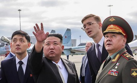 Kim Dzong Un i Siergiej Szojgu