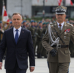 Prezydent Andrzej Duda i szef Sztabu Generalnego WP gen. Rajmund Andrzejczak