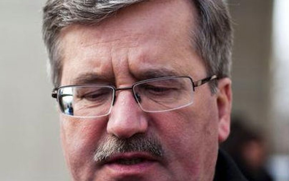 Prezydent Komorowski poznał treść raportu przed innymi