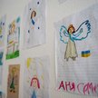 Rysunki dzieci uchodźców z ostrzeliwanych miast Ukrainy