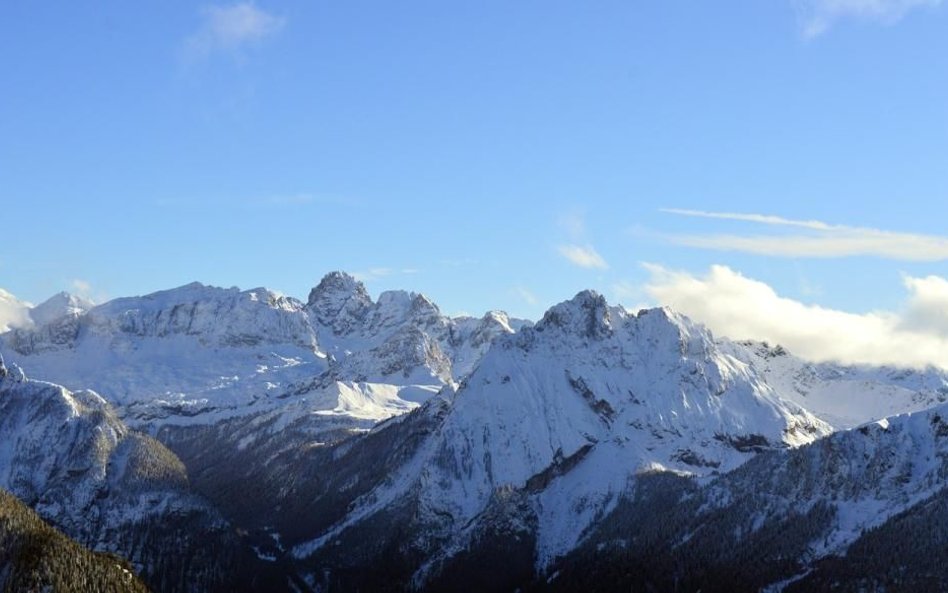 Setki turystów uziemionych w Dolomitach