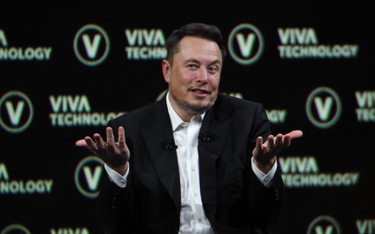 Elon Musk podczas wydarzenia Viva Technology